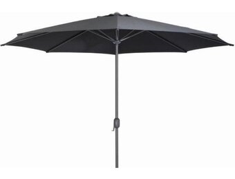 ZOMER-Sens-Line - Salou Parasol Black Ø300 Cm - Zwart