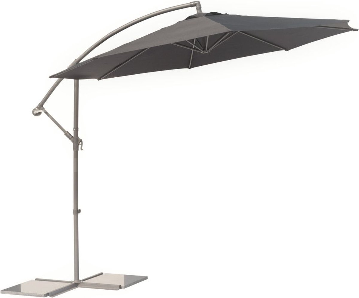 SenS-Line - Menorca Parasol Grijs Ø 300 Cm - Grijs