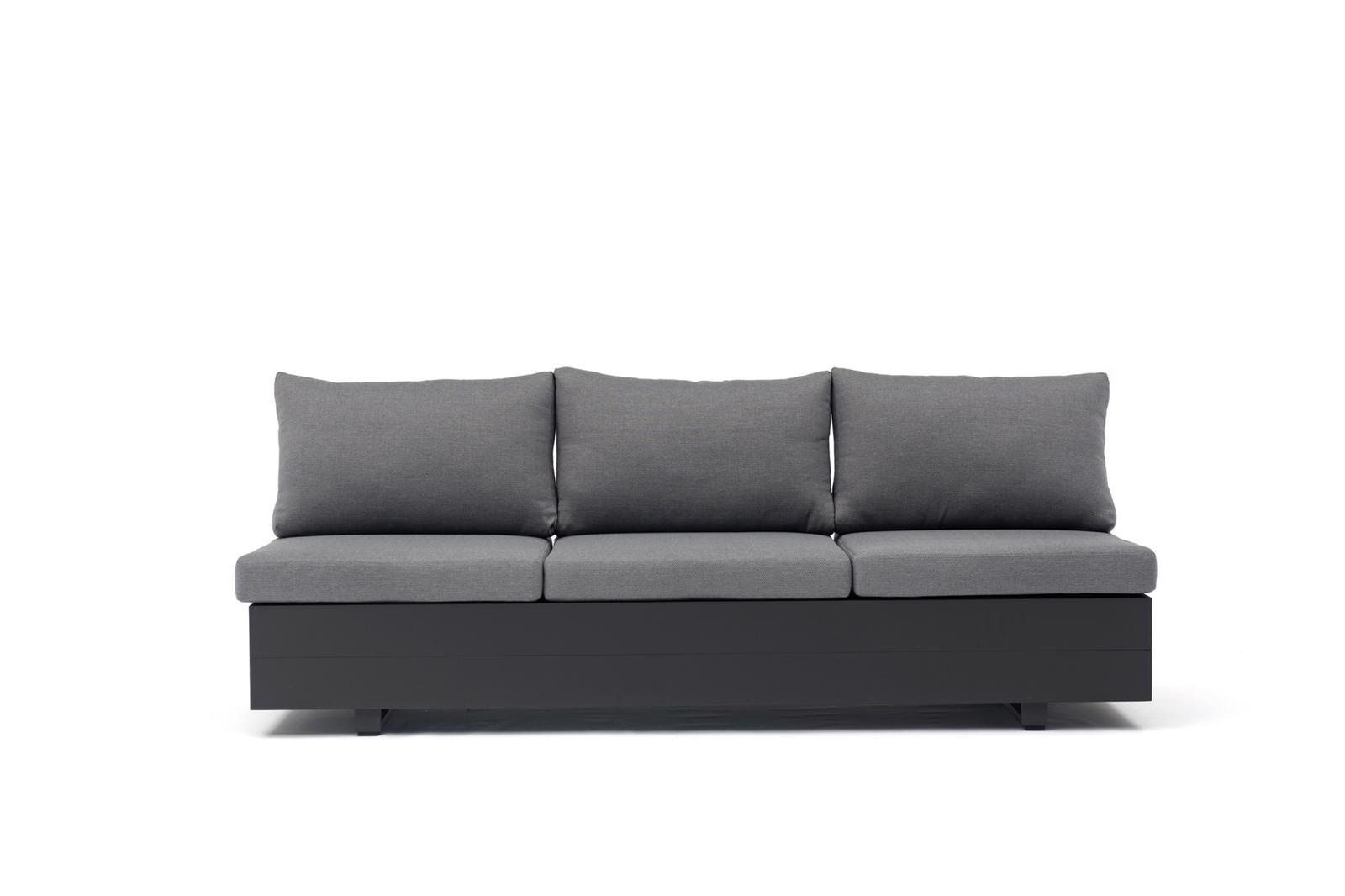 ZOMER-Sens-Line - Diego Loungeset - 7-delig - Bruin/Zwart