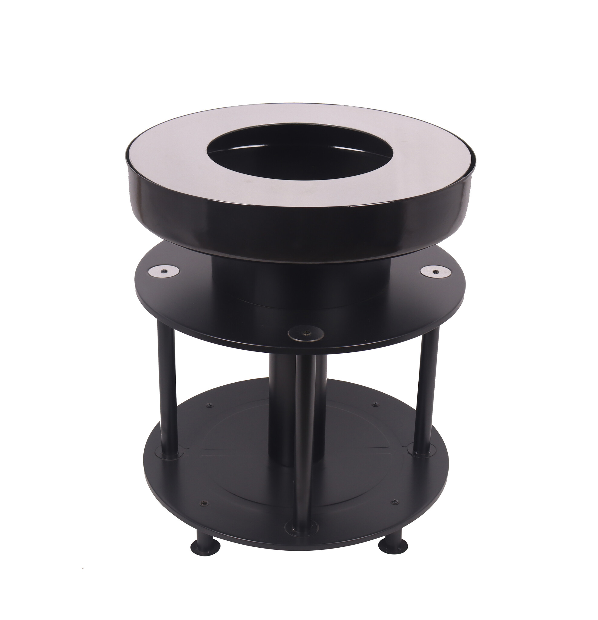 ZOMER-Sens-Line - Mila bbq firepit - 56x56x65cm - Zwart