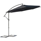 ZOMER-Sens-Line - Menorca Parasol Black Ø300 Cm - Zwart