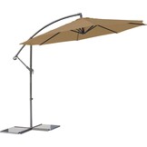 ZOMER-Sens-Line - Menorca Parasol Taupe Ø300 Cm - Grijs
