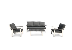 ZOMER-Sens-Line - Dublin Loungeset - 4-delig - Wit