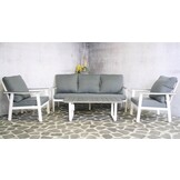 ZOMER-Sens-Line - Dublin Loungeset - 4-delig - Wit