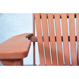 ZOMER-Sens-Line - Adirondack Tuintoel - Hout - Terracotta