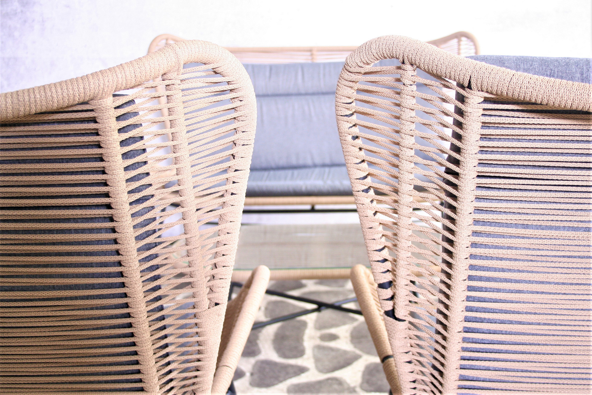 SenS-Line - Rome Loungeset Sand - 4-delig - Beige