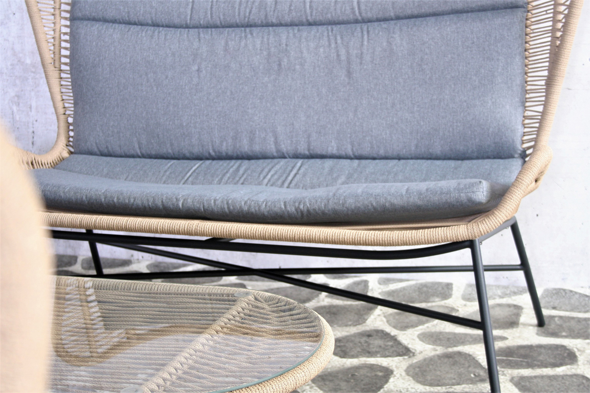 SenS-Line - Rome Loungeset Sand - 4-delig - Beige