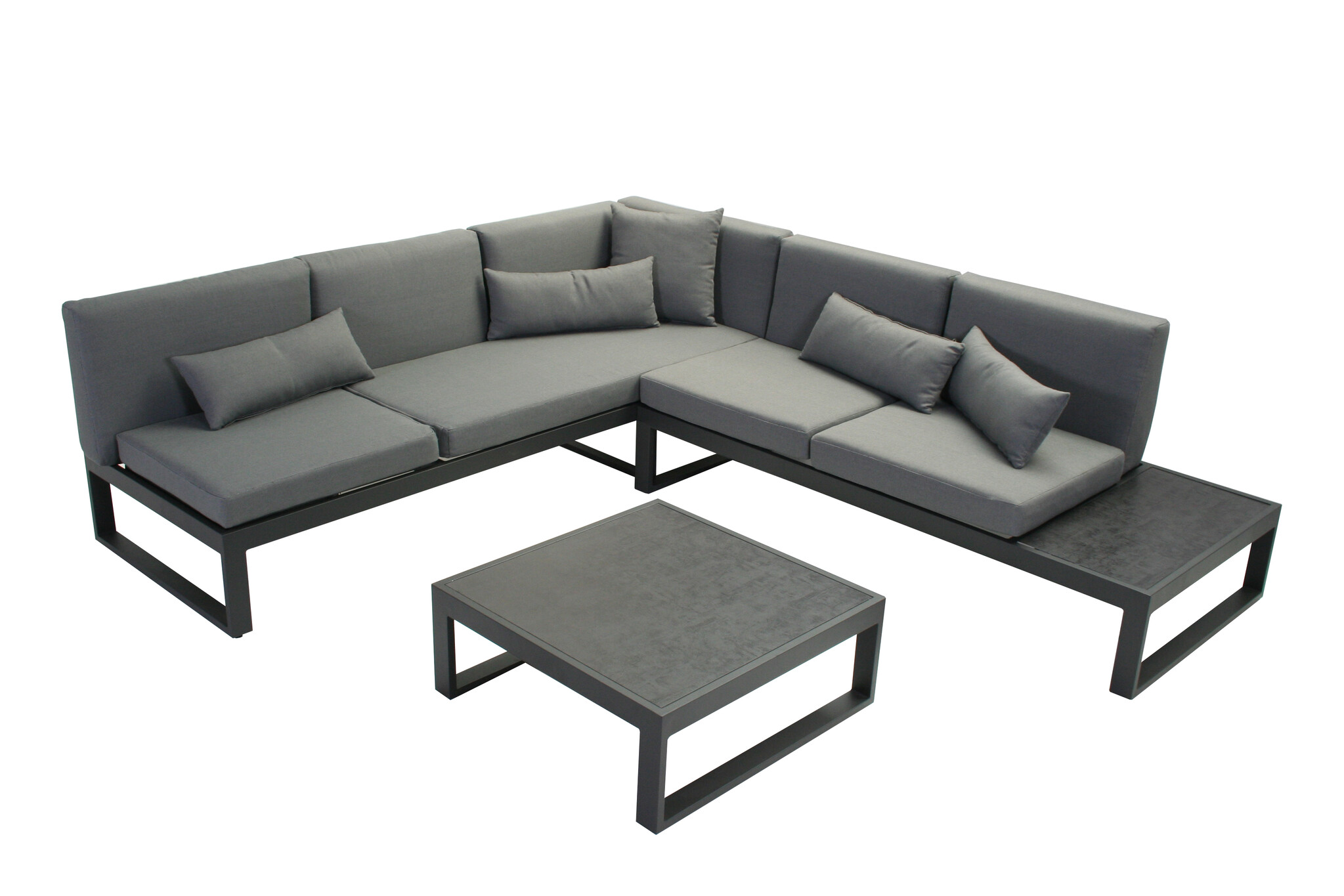 SenS-Line - Malaga Loungeset - 230x260x78 cm - Grijs