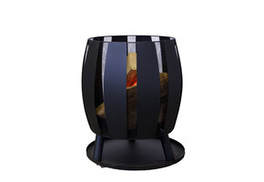 ZOMER-Sens-Line - Tulip Vuurkorf- Ø56cm - Zwart