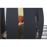 ZOMER-Sens-Line - Tulip Vuurkorf- Ø56cm - Zwart