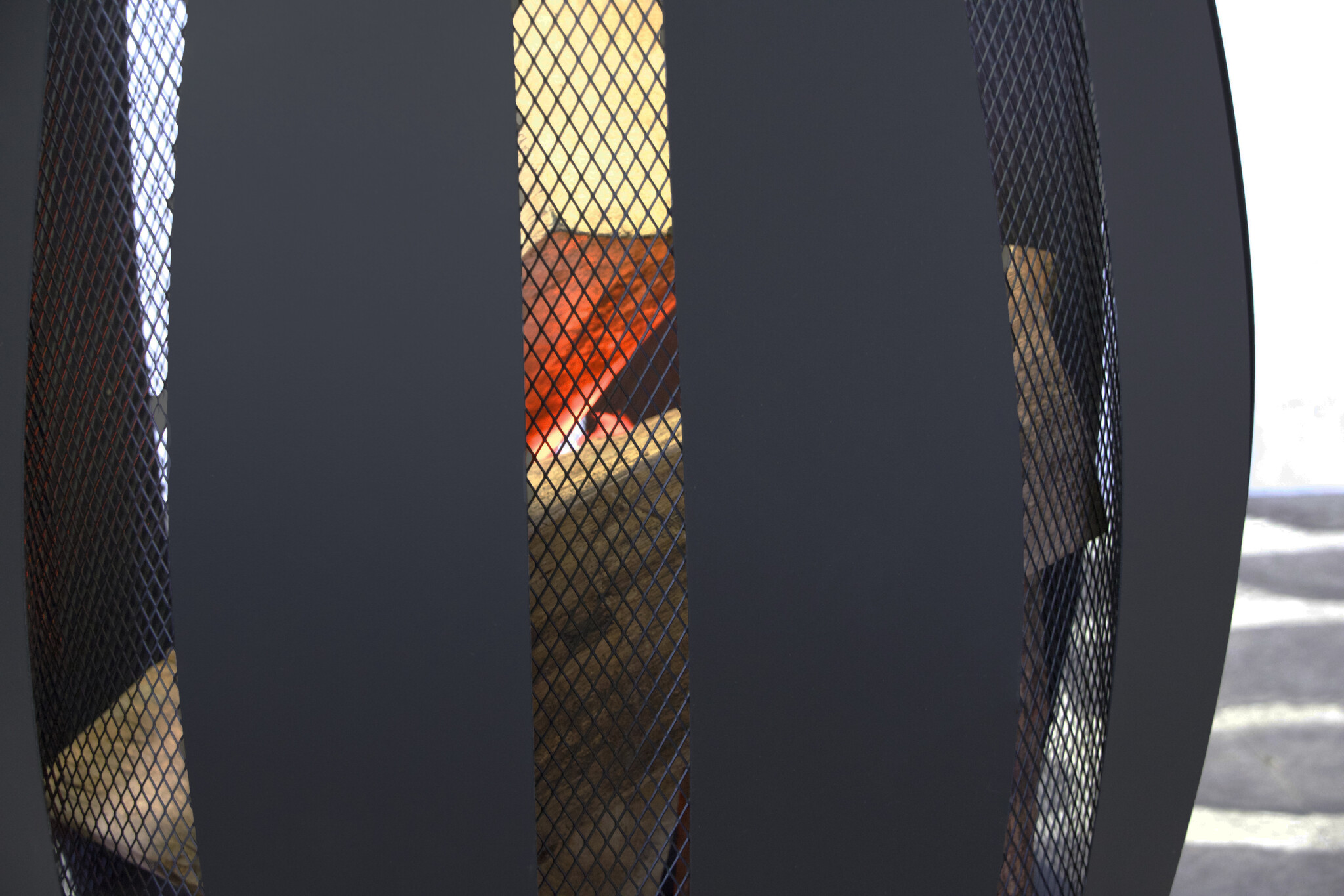 ZOMER-Sens-Line - Tulip Vuurkorf- Ø56cm - Zwart