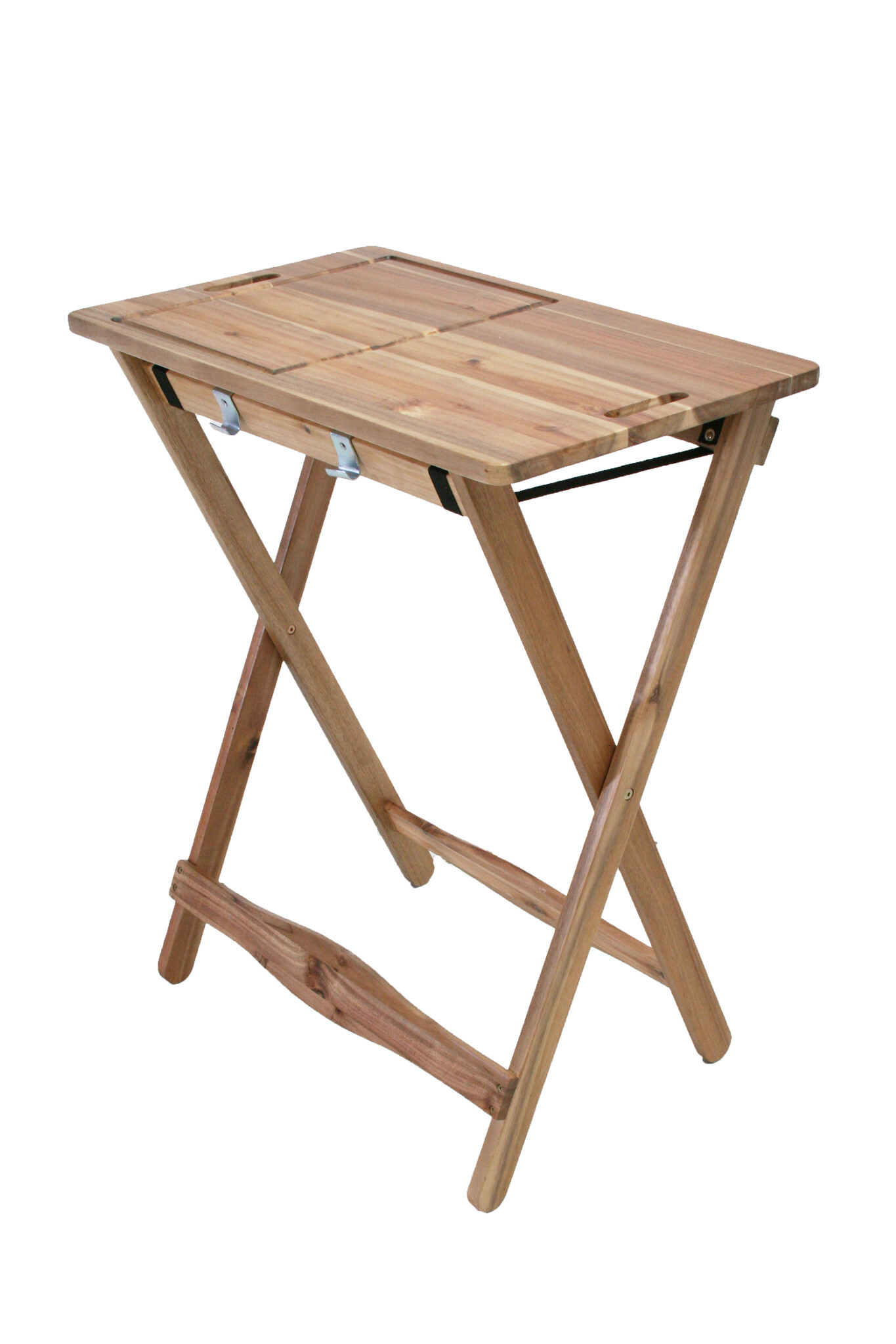 SenS-Line - Barbecue bijzettafel - Opklapbaar - Bruin