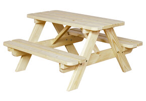 ZOMER-Sens-Line - Jimmy kinder picknicktafel - naturel - 90cm