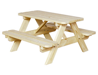 ZOMER-Sens-Line - Jimmy kinder picknicktafel - naturel - 90cm