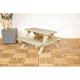 ZOMER-Sens-Line - Jimmy kinder picknicktafel - naturel - 90cm