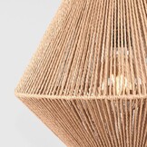 LABEL51 - Hanglamp Ibiza - Beige - 25x25x150cm