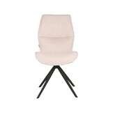 LABEL51 - Eetkamerstoel Comfy - Beige - 64x48x91cm - Set van 2