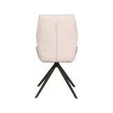 LABEL51 - Eetkamerstoel Comfy - Beige - 64x48x91cm - Set van 2