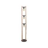 LABEL51 - Vloerlamp Woody - Beige - 25x25x150cm