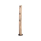 LABEL51 - Vloerlamp Woody - Beige - 25x25x150cm