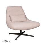 LABEL51 - Fauteuil Nox - Beige - 62x77x53cm