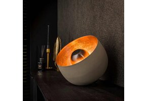 Hoyz Collection - Tafellamp Ø28 Basket - Natural Grey - M