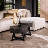 Hoyz Collection - Salontafel D50 Bulky Ferro - Ferro Metallic