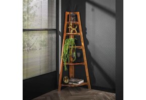 Hoyz Collection - Hoekrek Angle - Massief Acacia Zandkleur