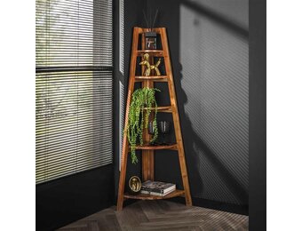 Hoyz Collection - Hoekrek Angle - Massief Acacia Zandkleur