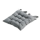 Madison Toscane Kussen - Basic Grey - 46x46 - Grijs - 2 Stuks
