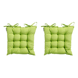 Madison Toscane Kussen - Panama Lime - 46x46 - Groen - 2 Stuks