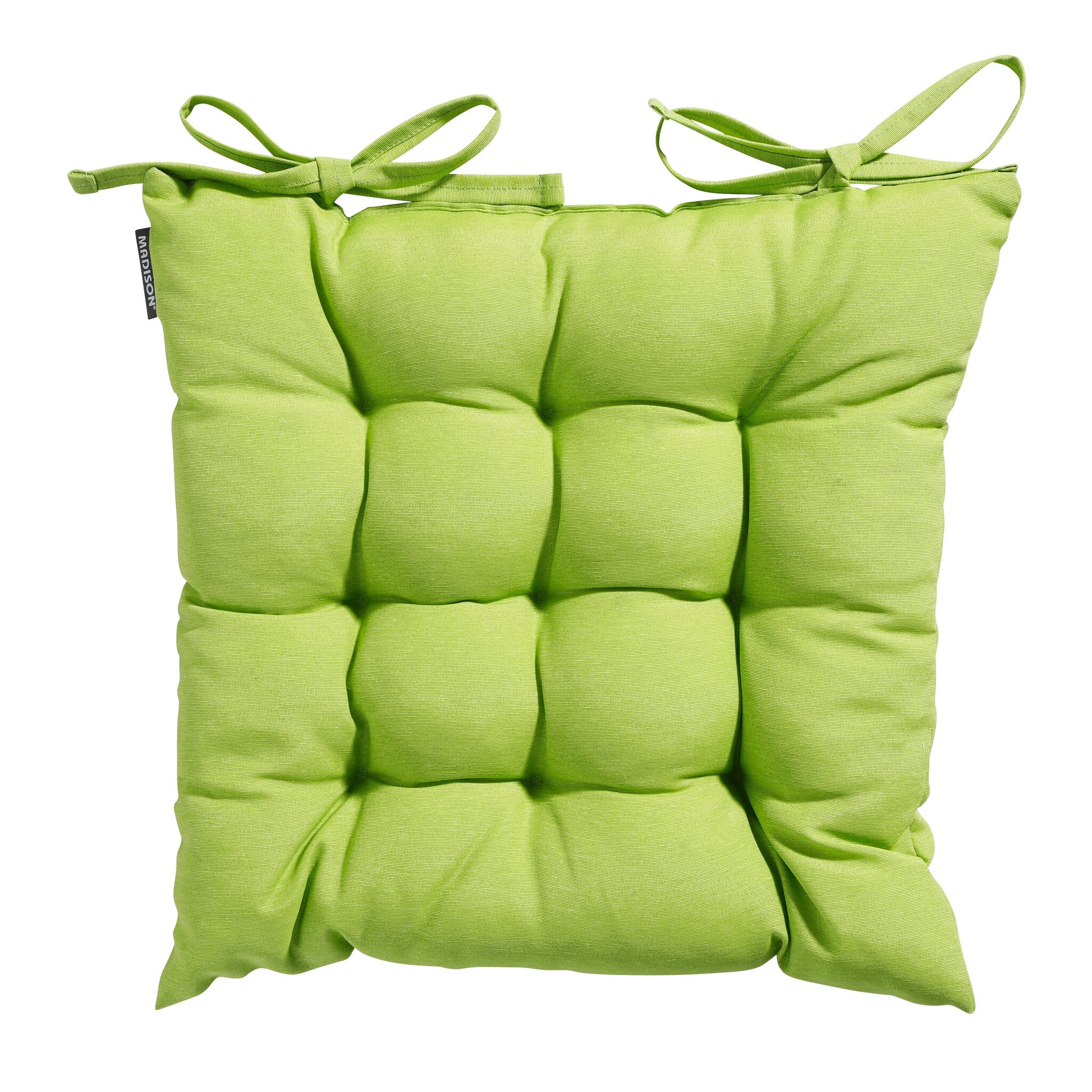 Madison Toscane Kussen - Panama Lime - 46x46 - Groen - 2 Stuks