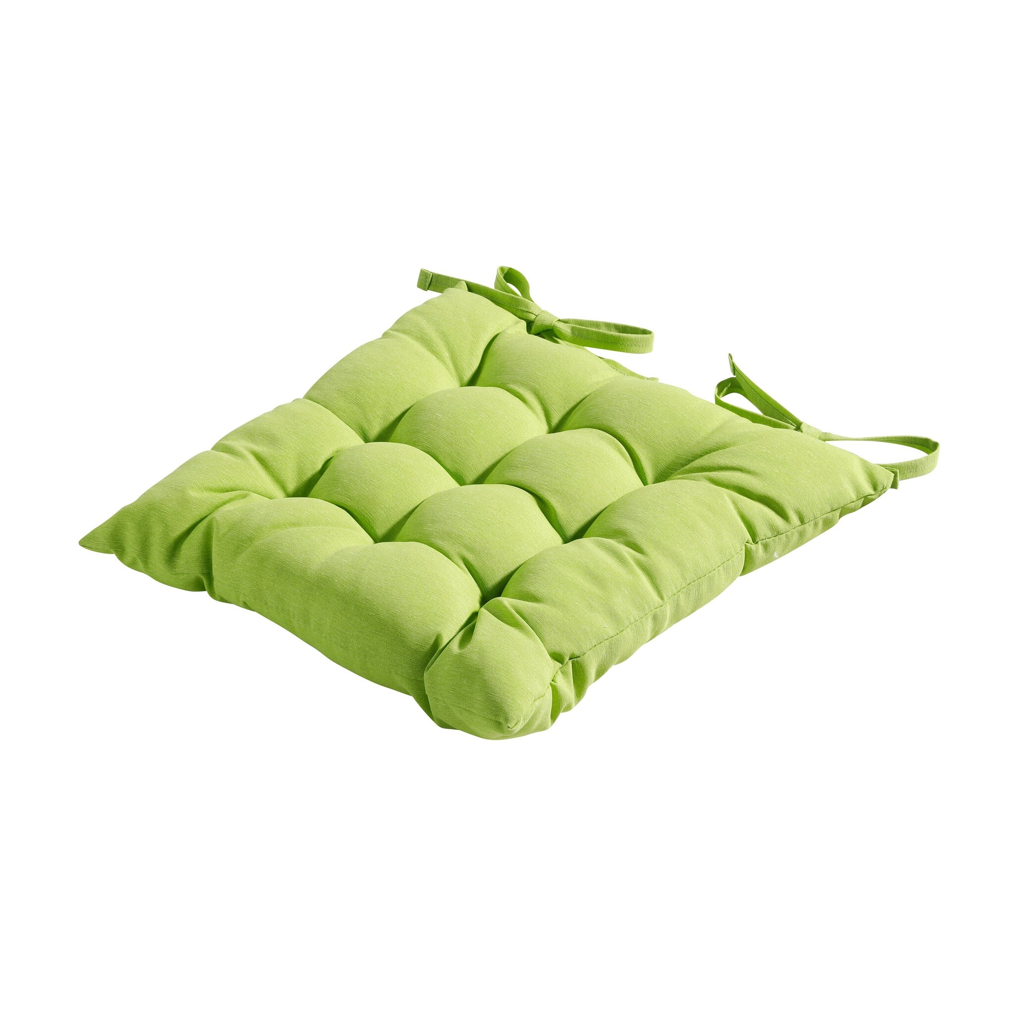 Madison Toscane Kussen - Panama Lime - 46x46 - Groen - 2 Stuks