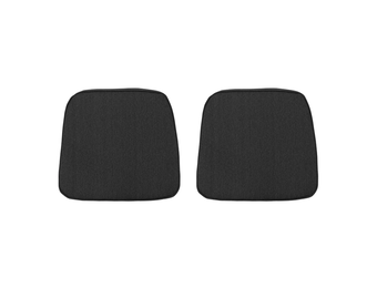Madison - Zitkussen Canvas Eco+ black - 48x48cm - 2 Stuks
