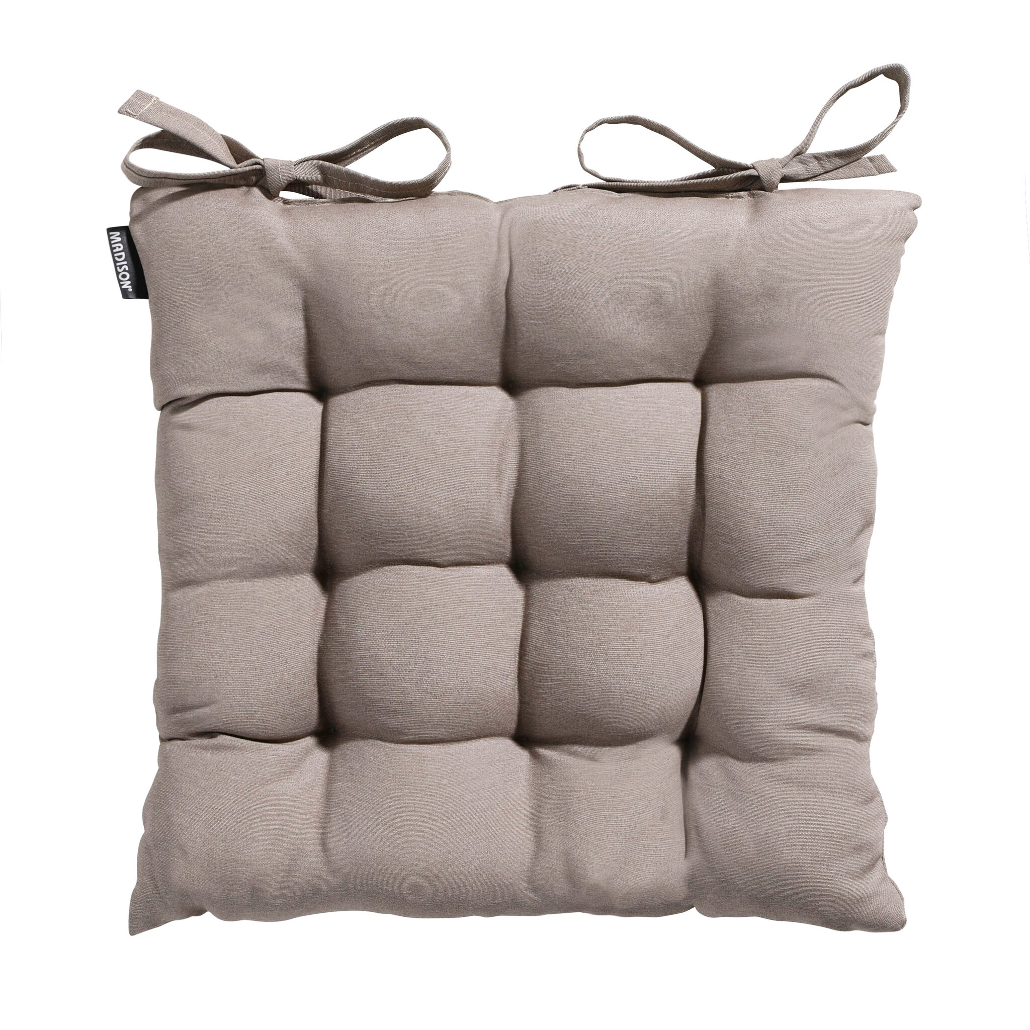 Madison - Zitkussen - Panama Jute - 46x46 - Bruin - 2 Stuks