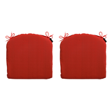 Madison Zitkussen -  Basic Red  -  46x48  -  Rood  -  2 Stuks