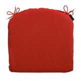 Madison Zitkussen -  Basic Red  -  46x48  -  Rood  -  2 Stuks
