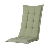 Madison - Tuinkussens Hoge Rug Panama Sage - 123x50 - Groen - 2 Stuks