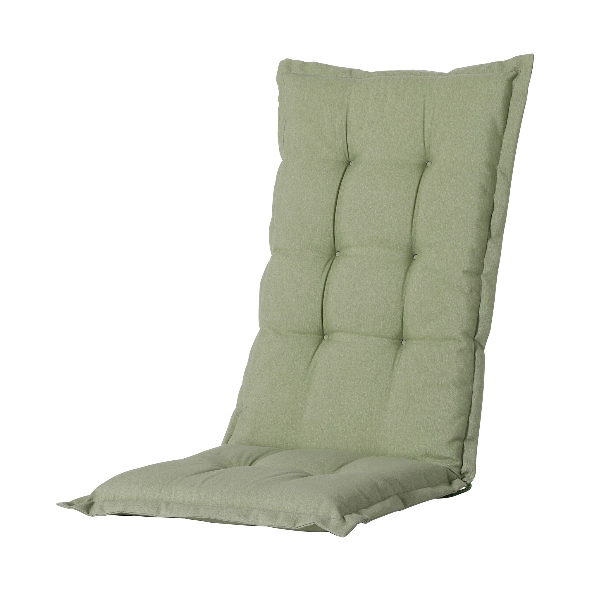 Madison - Tuinkussens Hoge Rug Panama Sage - 123x50 - Groen - 2 Stuks