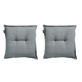 Madison Zitkussen -  Basic Grey  -  50x50  -  Grijs  -  2 Stuks
