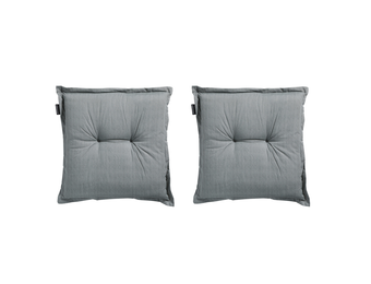 Madison Zitkussen -  Basic Grey  -  50x50  -  Grijs  -  2 Stuks