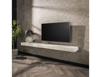 Hoyz Collection - Wandplank Stone 200cm - Marmer Composiet
