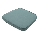 Madison - Wickerkussen 48x48 - Zilver - Beige Recycled Canvas - 2 Stuks