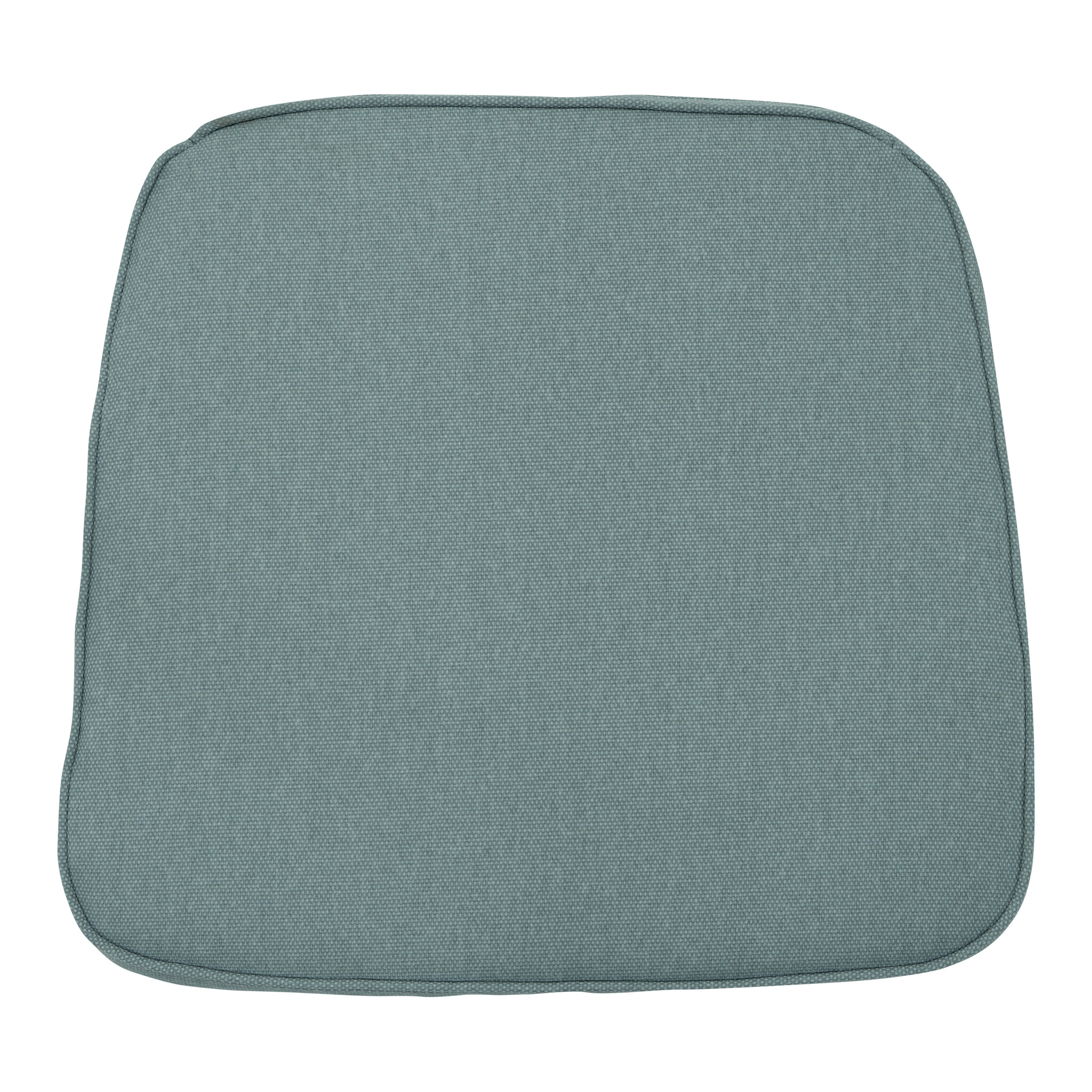 Madison - Wickerkussen 48x48 - Zilver - Beige Recycled Canvas - 2 Stuks