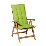 Madison - Kussen lage rug Panama lime - 105x50 - Groen - 2 Stuks