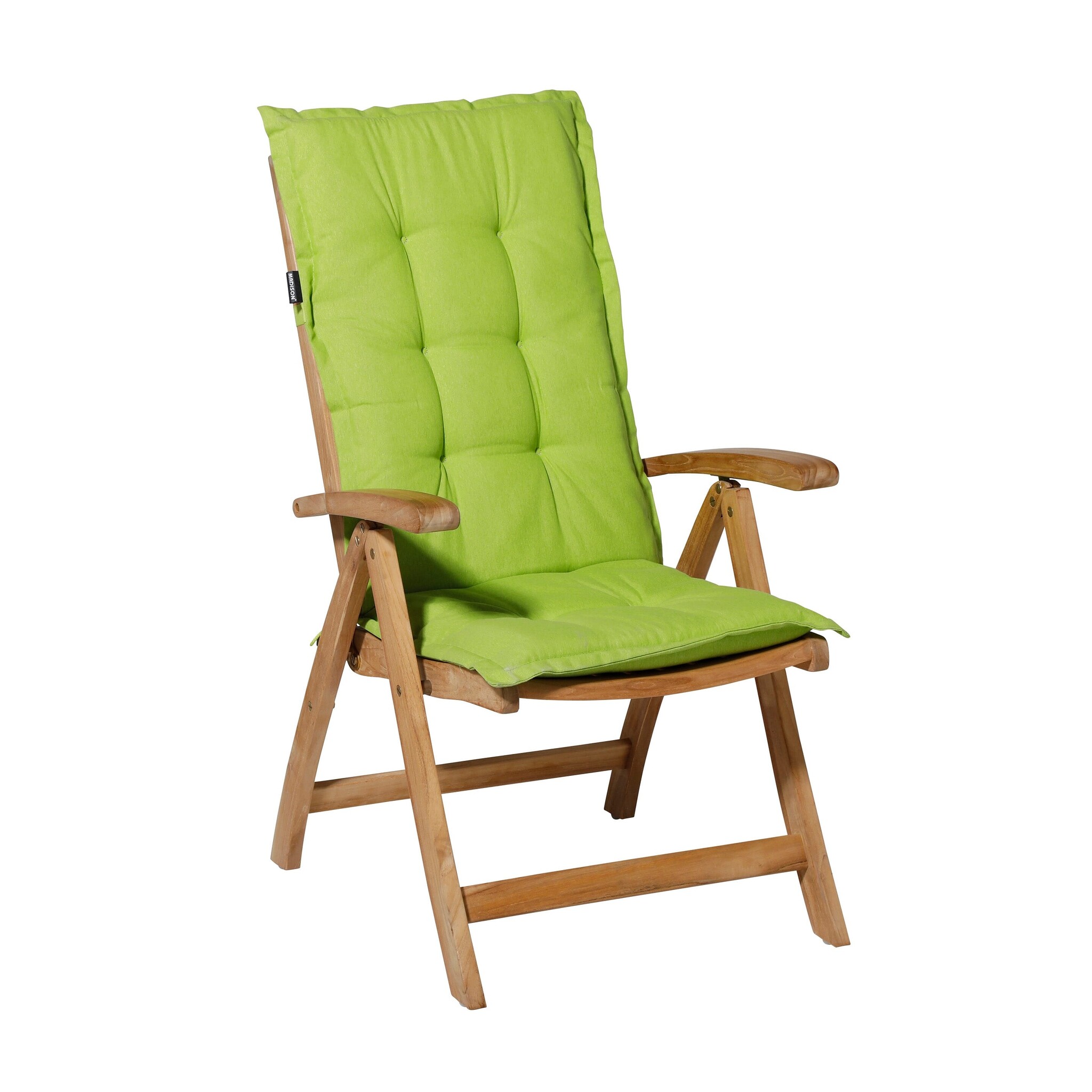 Madison - Kussen lage rug Panama lime - 105x50 - Groen - 2 Stuks