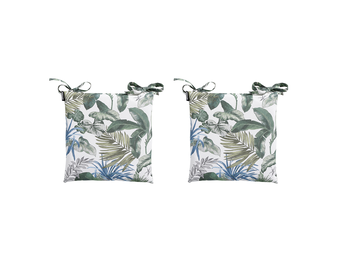 Madison Toscane Zitkussen - Outdoor - Bliss Blue - 46x46 - Blauw - 2 Stuks