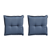 Madison Zitkussen -  Basic Kobalt  -  50x50  -  Blauw  -  2 Stuks