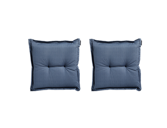 Madison Zitkussen -  Basic Kobalt  -  50x50  -  Blauw  -  2 Stuks