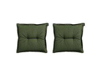 Madison Zitkussen -  Panama Geen  -  50x50  -  Groen  -  2 Stuks